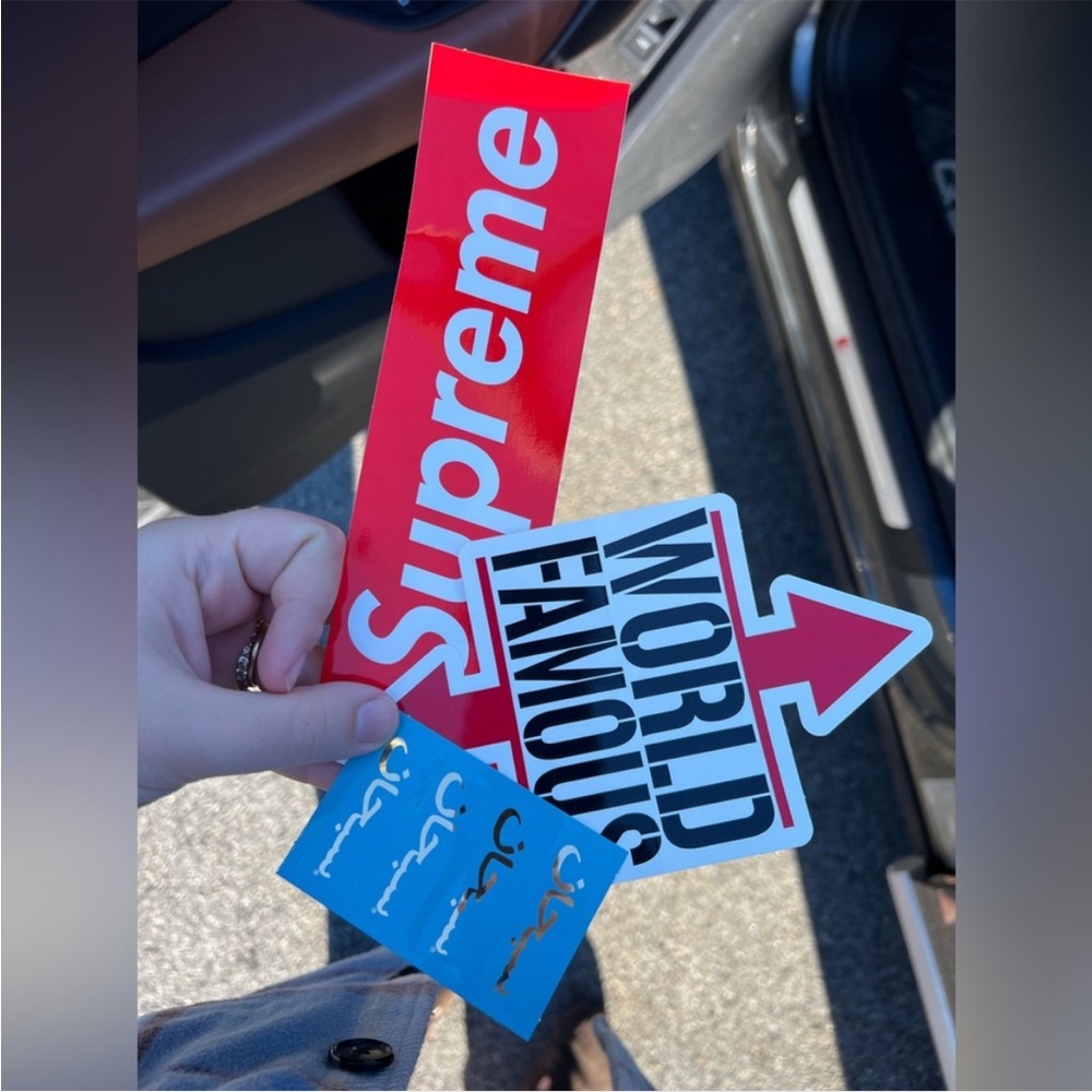 SUPREME Sticker Lot